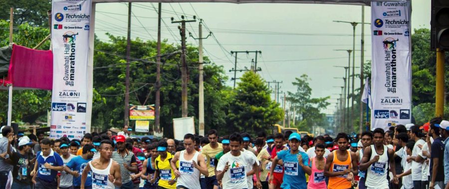 IIT GUWAHATI HALF MARATHON 2016-17